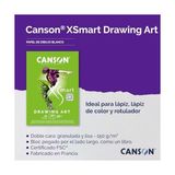 Xsmart Çizim Kağıdı, Beyaz, Çift Taraflı: Dokulu ve Yumuşak, 150 G/m², Uzun Taraflı Yapışkan Blok, A4 – 21 x 29,7 Cm, Beyaz, 40 Yaprak - 01-Siyah