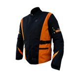 Xspeed Eon 4 Mevsimlik Korumalı Uzun Motosiklet Montu Turuncu Siyah