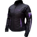 Xspeed Hera 4 Mevsimlik Korumalı Kadın Motosiklet Montu Yeni Sezon Mor - XL