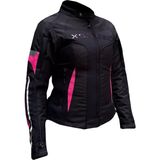Xspeed Hera 4 Mevsimlik Korumalı Kadın Motosiklet Montu Yeni Sezonpembe