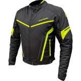 Xspeed Zeus 4 Mevsimlik Korumalı Motosiklet Montu Siyah Neon Rüzgar Geçirmez Su Geçirmez Özellikler S