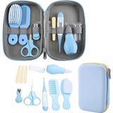 Xspring Bebek Saç Fırçası, 8'li Bebek Bakım Seti, Bebek Güzellik Seti, Bebek Bakım Ürünleri Seti, Bebek Tırnak Makası ve Kulak Temizleme Çubuğu İçeren Baby Grooming Kit, Yenidoğan Bebekler İçin