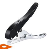 Xspring Delik Delme, 10mm Açıklıklı Tek Delik Açma Makinesi, Küçük Deliks Açıcı, Kağıt Zımba, Taşınabilir El Tipi Uzun Deliks Açma Makinesi, Kağıt, Kart ve Karton için