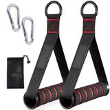 Xspring Egzersiz Kolu, Aşağı Çekin Ev Spor Salonu Çalışma Kolu, 2 Karabinalı Ağır Hizmet Tipi Fitness Kolu, Kablo Makinesi Kasnakları için Direnç Bandı Kolları, Ağırlık Kaldırma