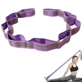 Xspring Esneme Kayışı, Elastik Yoga Esneme Kayışı, 9 İlmekli Yoga Kayışı, Fizik Tedavi, Pilates, Dans ve Jimnastik için Esneme Bandı