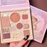 Xspring Göz Farı Paleti, 10 Renk Vintage Cameo Göz Farı Paleti, Kadınlar için Nude Göz Farı Paletleri, Mat ve Pırıltılı Yüksek Pigmentli Göz Farı Uzun Ömürlü Karıştırılabilir Makyaj Paletleri
