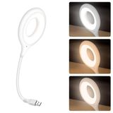 Xspring USB Işığı, Ayarlanabilir USB Lamba, Taşınabilir Küçük Okuma Lambası, Ses Kontrollü LED USBs Gece Lambası, Masa Halka Işığıs, Klavye Işığıs, Laptop Işığı, Ses Kontrollü 3 Renk Değişimi