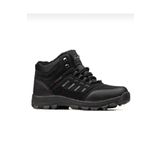 XStep Erkek Siyah Kışlık Kaydırmaz Günlük Trekking Spor Bot