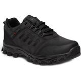 Xstep X5-24 Trekking Outdoor Kar Kış Erkek Çocuk Ayakkabı 36-39 - Siyah