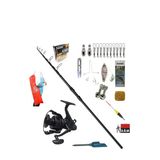 Xt1 Tele 360Cm 3.00Lbs Quick Runshift 6000 Fs Profesyonel Sazan Kıyı Olta Takımı Seti