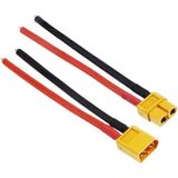 XT60 Dişi-Erkek Lipo Pil Şarj Kablosu Seti 10CM - Renkli