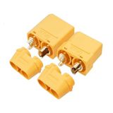 Xt90 Konnektör Erkek/Dişi Soket Çifti (Lipo Batarya İçin) 4 Parça