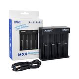 Xtar MiniMixer MX4 4'lü Li-ion Ni-Mh LiFePO4 Pil Şarj Cihazı