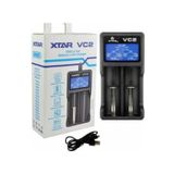 Xtar Vc2 Pil Şarj Aleti Lcd Ekranlı 18650 26650 Li-ion Akıllı Şarj Cihazı