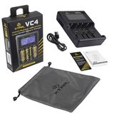 Xtar VC4 Universal Li-ion-Ni-MhĞNi-Cd Pil Şarj Cihazı