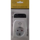 Xtechnx Vea VE-25530 15A 3520W Tekli Dijital Göstergeli Akım Korumalı Priz Aşırı Yüksek Gerilim