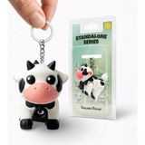 Xtoys Sevimli İnek Anahtarlık Kadın Çanta Charmı ve Çiftlik Hayvanları Temalı Oyuncak | Moomoo