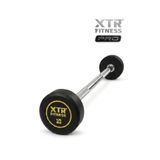 XTR Fitness Barbell Düz Sabit 10 kg Bar 1 Adet — Yüksek Kalite Dayanıklı Çelik, Konforlu Kauçuk