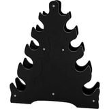 Xtr Fitness Dambıl Rack Standı Ağırlıksız Ergonomik Siyah Plastik 5 Bölmeli Pratik Kullanım