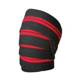XTR Fitness Kırmızı Siyah 1 Çift 200x8 cm Profesyonel Dizlik