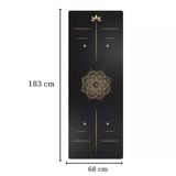 XTR FITNESS Premium Quality Gold Black Series Yoga Matı 5 mm