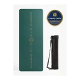 XTR Fitness Pro Yoga Matı Kauçuk Yüzey Premium Quality 5 Mm Yeşil - Kaydırmaz Doğal Kauçuk