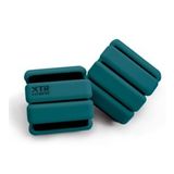 XTR Fitness Profesyonel El ve Ayak Bilek Ağırlığı - Ağırlıklı Bileklik 500 gr X 2 Adet Koyu Yeşil