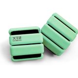 Xtr Fitness Profesyonel El ve Ayak Bilek Ağırlığı - Ağırlıklı Bileklik 500 gr x 2 Adet Mint Yeşili