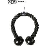 Xtr Fitness Triceps Halatı Siyah 28MM 70 cm - Çok Renkli