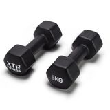 XTR Fitness Vinyl Neoprene Dambıl 5Kg x 2 Adet