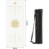 XTR Fitness Yoga Matı Premium Gold Series 5 mm Beyaz