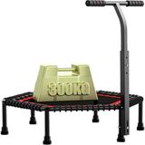 XTRFY XTR Fitness Tutunmalı Trambolin 106 cm Kırmızı Güvenli ve Dayanıklı Tasarım ile Eğlenceli Egzersiz