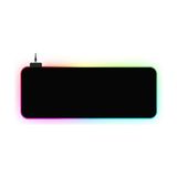 Xtrike Me Rgb Işıklı Düz Siyah 80*30 cm Mouse Pad