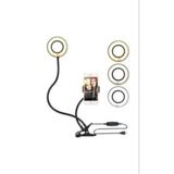 XTRIKE ME Ring Fill Light Led Işıklı Tripod 10 Inç Halka Youtuber Tiktok Makyaj Işığı Ayaklı 10 Inç Tripot