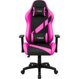 Xtroy Bold Model 140° Yatan, Kumaş Oyuncu Koltuğu - Pembe