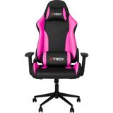Xtroy Hector Model 180° Yatan, Kumaş Oyuncu Koltuğu - Pembe