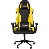 Xtroy Hector Model 180° Yatan, Kumaş Oyuncu Koltuğu - Sarı