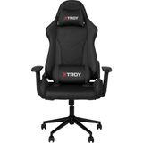 Xtroy Hector Model 180° Yatan, Kumaş Oyuncu Koltuğu - Siyah