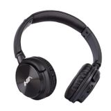 XuanGui Kablosuz Kulak İçi Kulaklık, HiFi Stereo Hafif Ayarlanabilir Kablosuz Kulaklık, 12 Saat Dinleme Süresi, Dahili HD Mikrofon, Ev Seyahati Q10 için FM, SD/TF, Siyah