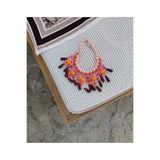 Xui Yeni Sezon ZR Marka Model Renkli Boncuklu Sallantılı Kolye/Çoklu Renkli Boncuk Choker Kolye