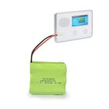 XUNTU 7.2V 2600mAh Pil 2gig BATT1X BATT2X BATT1 GC2 2GIG-CNTRL2 2GIG-CP2 GCKIT311 Go Kontrol Paneli Güvenlik Sistemi Alarm 10-000009-001 6MR2600AAY4Z (1 Paket) için Uyumlu
