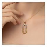 XUPİNG JEWELRY UZUN ZİRKON TAŞLI KOLYE (Sarı)