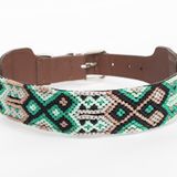 XUXO ARTESANIA CANINA Köpek Tasması, Vegan Deri, El Yapımı, Suya Dayanıklı, Dayanıklı, Mahahual, XS