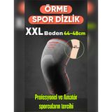 XXL beden 1 li 3D Örme Sporcu Dizlik – Ağrı Azaltıcı, Diz Koruyucu Nefes Alabilir, Kompresyon Destekli, Kaymaz, voleybol,fitnes,basketbol,doğa sporları