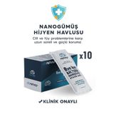 XXL Havlu Nano Gümüş Kedi Hijyen, Dış Parazit Bakımı Damla, Göz Kulak ve Ağız Temizleme