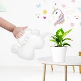 XXXFLOWER Sulama Kovası Dış Mekan Bitkisi Hafif Deluxe 1,5 Galon Plastik 6 L Reçine Su Kovası Çıkarılabilir Yağmurlama Başlıklı Yeşil Sulama Tenceresi Ofis Evi İç Mekan Bahçe için