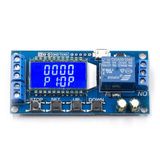 XY-LJ02 Zaman Ayarlı Röle Modül Micro Usb DC 5-30V Besleme Zamanlayıcı Gecikmeli Başlangıç 0.1sn 9999dk Lcd Gösterge 250V 10A