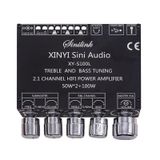 XY-S100L 2x50W + 100W Bluetooth 5.0 2.1 Kanal Amfi Modülü