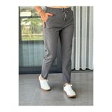 xyoung Beli Lastikli Duble Paça Pantolon ANTRASİT