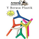 Y Borusu 5 Adet Y Boru Deney Ve İş Eğitimi Malzemesi Steleskop Ve Solunum Deneyi İçin Y Borusu Okul Deney